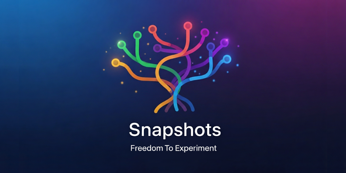Snapshots for Blender