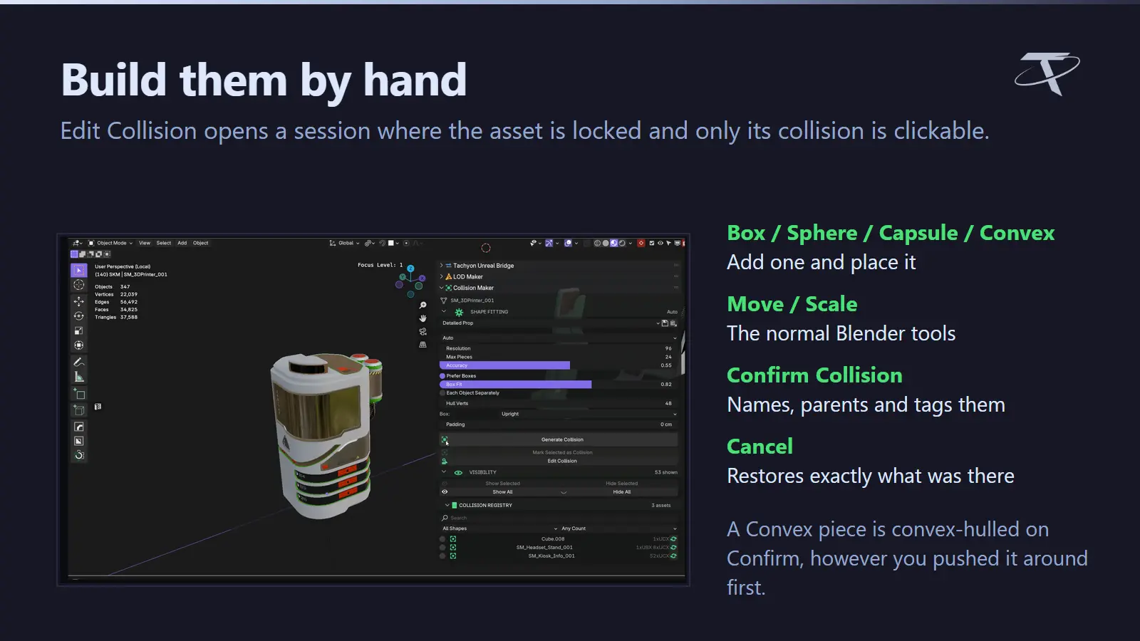 An editor in the viewport