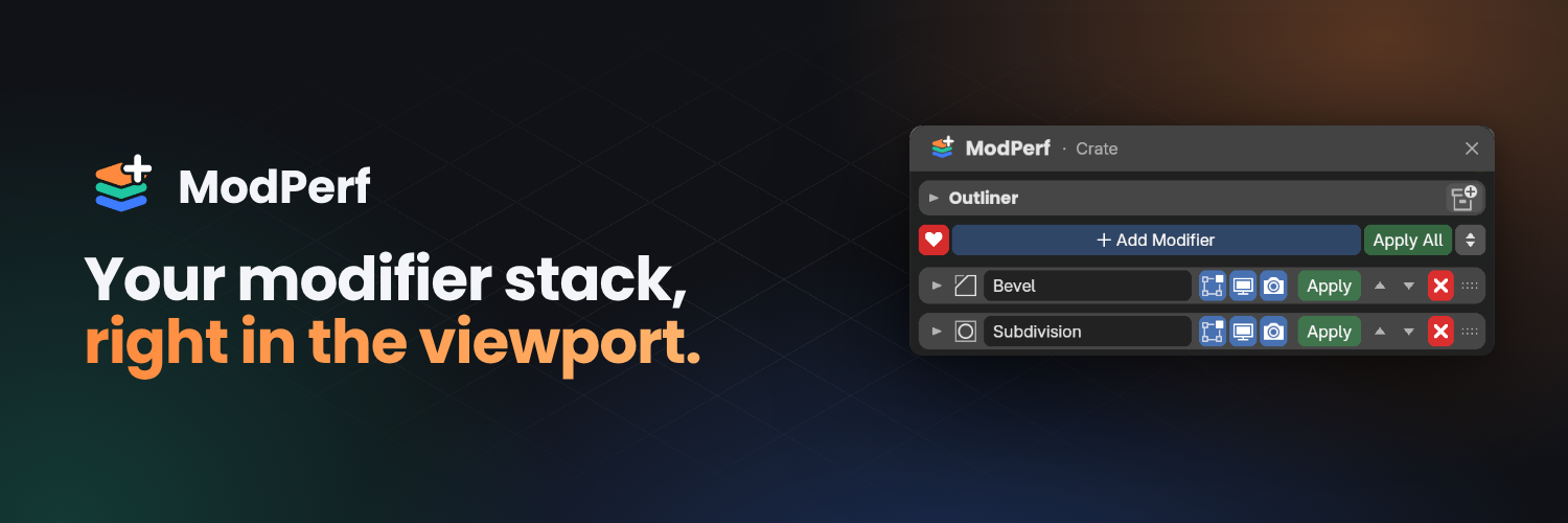 ModPerf: your modifier stack, right in the viewport