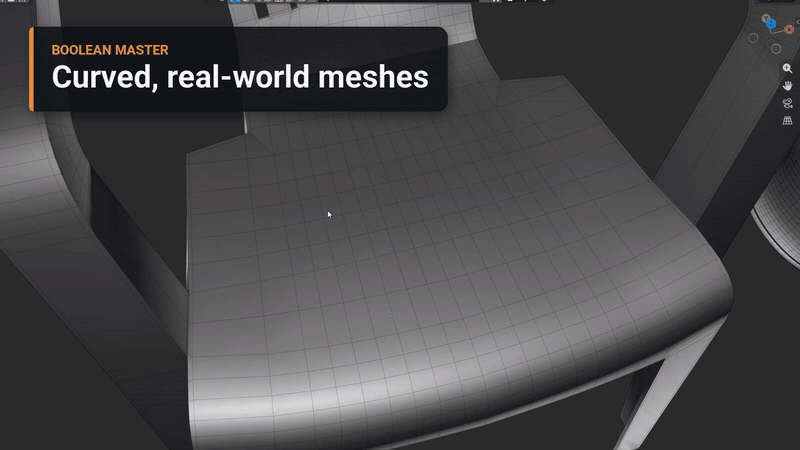 Curved, real-world meshes
