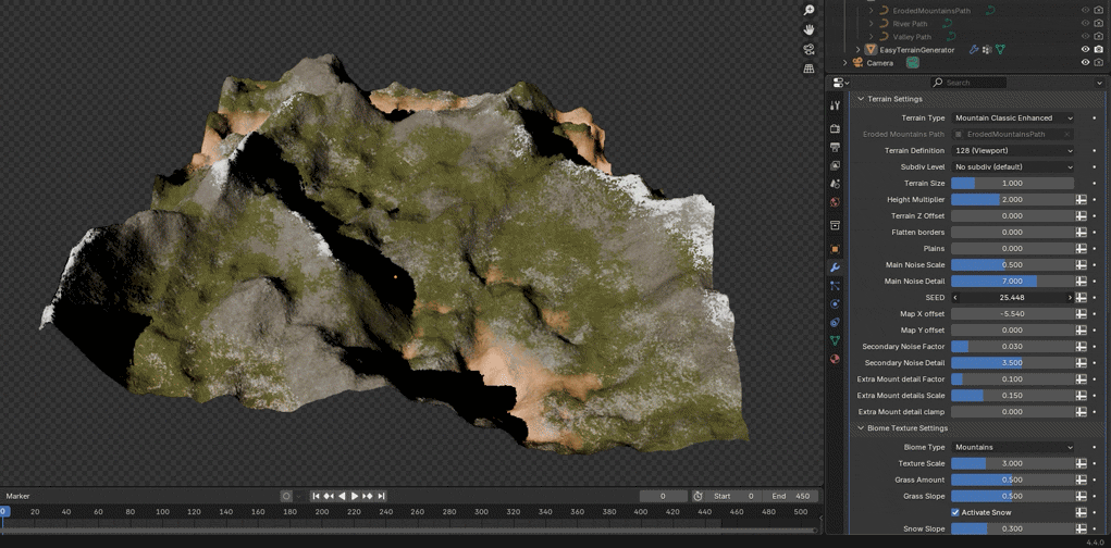Easy Terrain Generator - Superhive (formerly Blender Market)