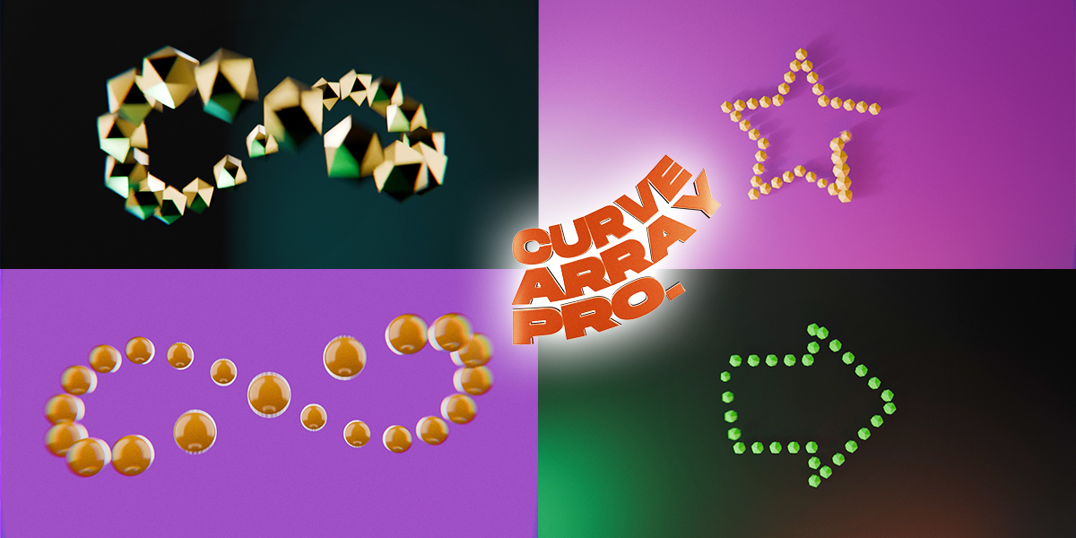 Curve Array Pro | Curve Based Animation Tool - Superhive (formerly ...