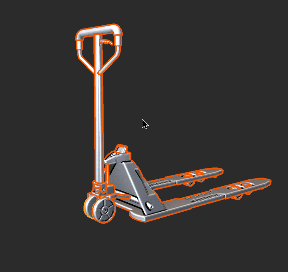 Assigning vertex colours across objects and faces