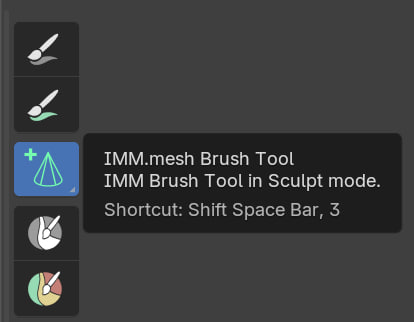 IMM Brush Tool UI