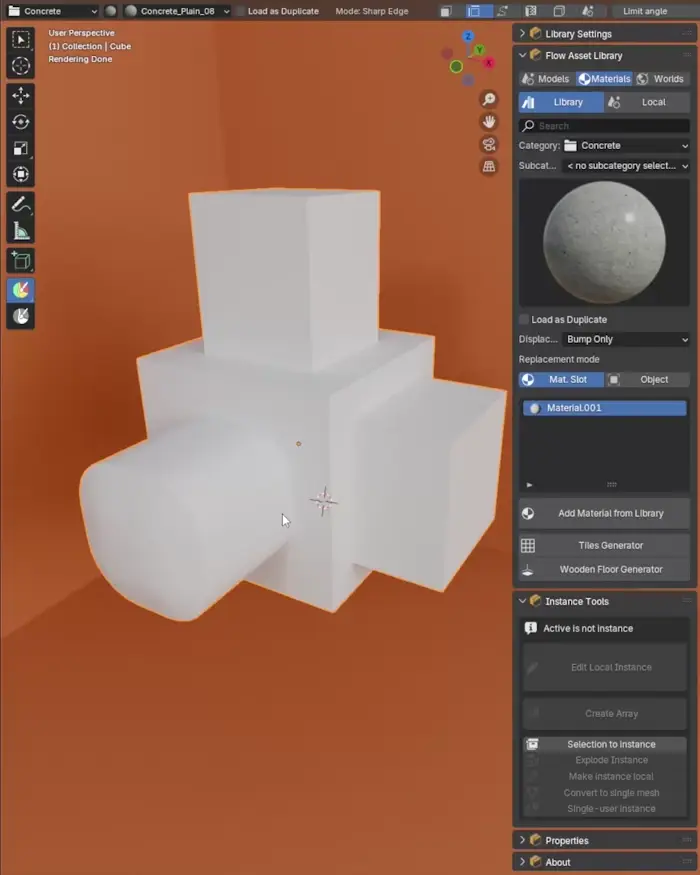 Flow Material Painter