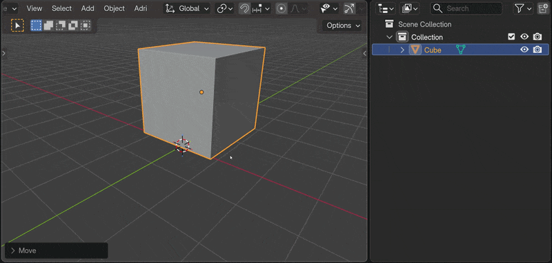 Cursor to Selected and Align demo