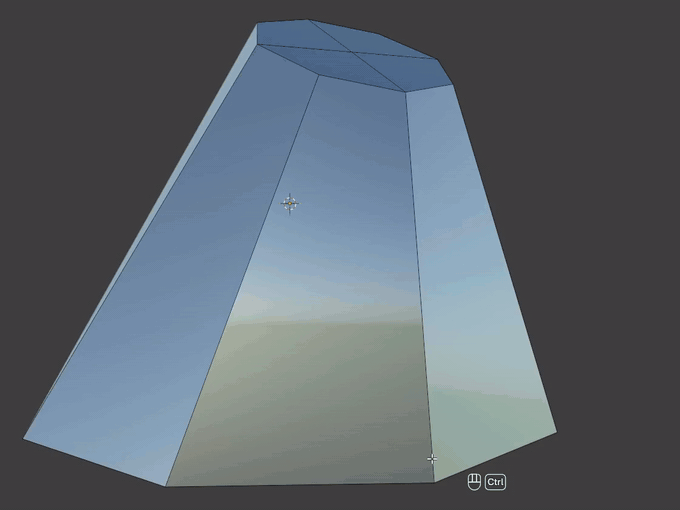 cutSIGHT overview in the Blender viewport: the cursor aims at a mesh, a loop is cut, slid along the faces with a live distance readout, set to a typed offset and committed