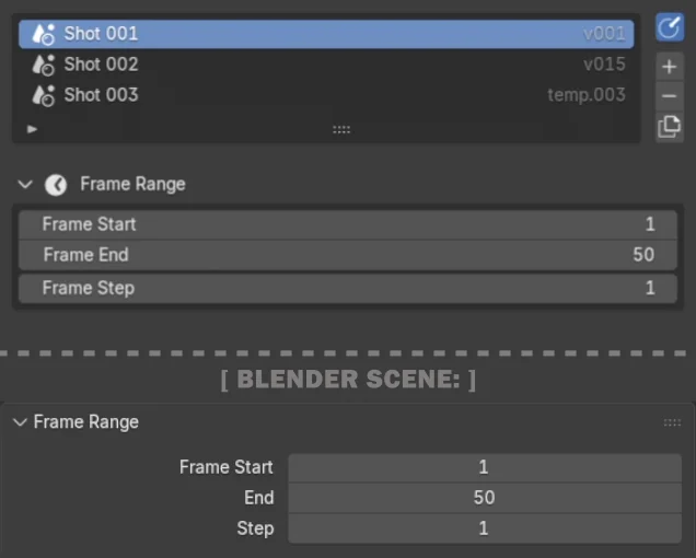 Frames module demo