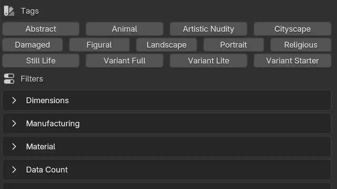 Tags-and-labels demonstration