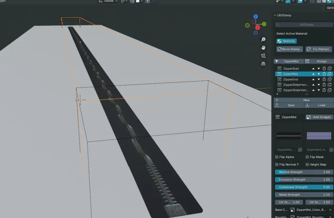 Scale decal UVs