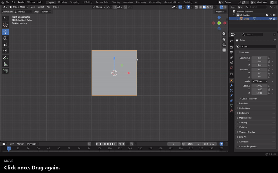 AxisLatch Move demonstration