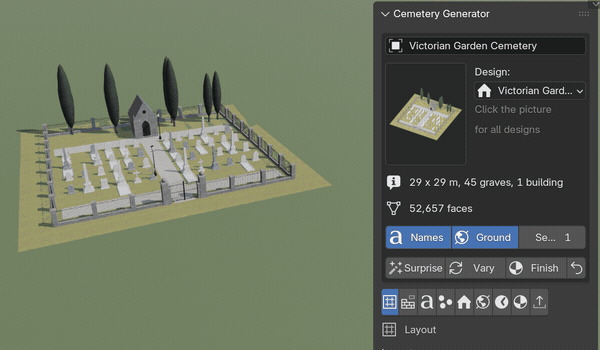 One click, a new cemetery