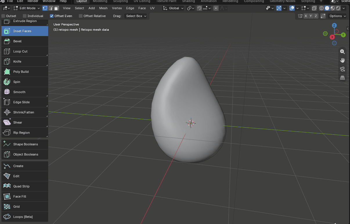 JRetopo Grid Tool