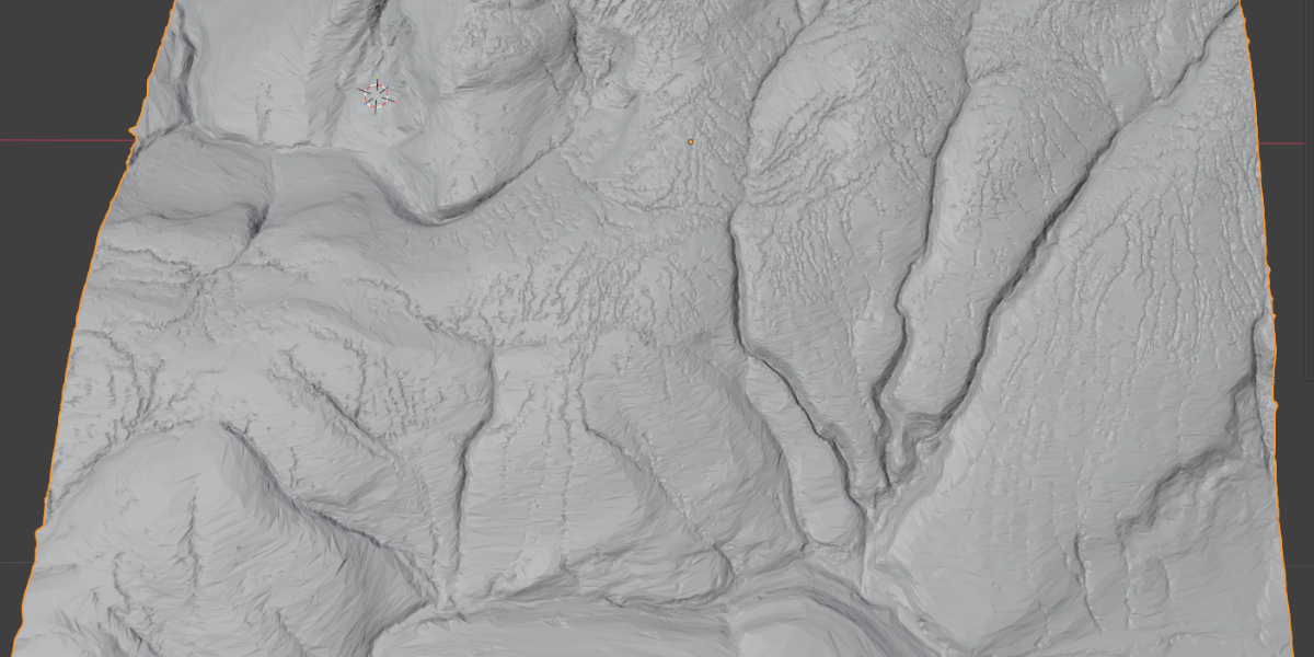 Rebuilt mesh result (reduced polycount)