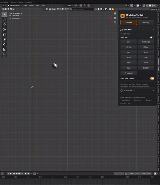 Splines That Work Like Max