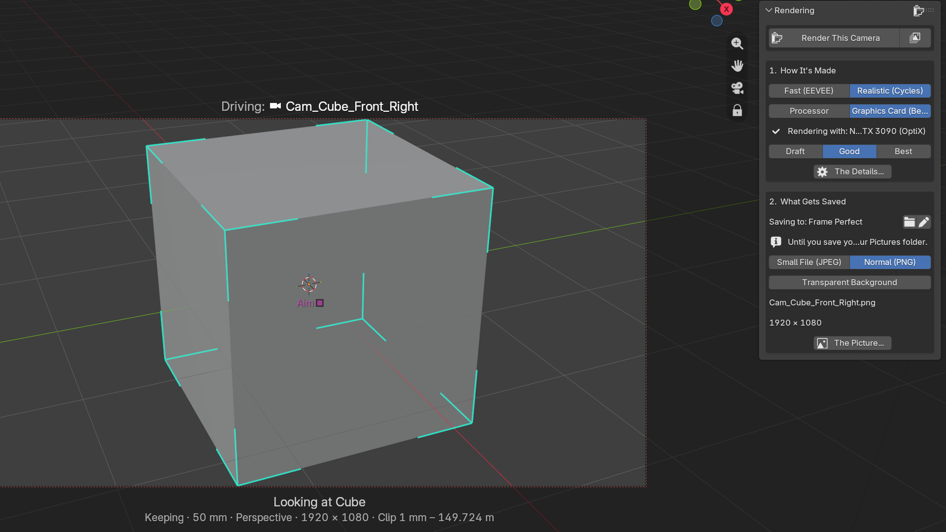 Rendering Panel Showcase