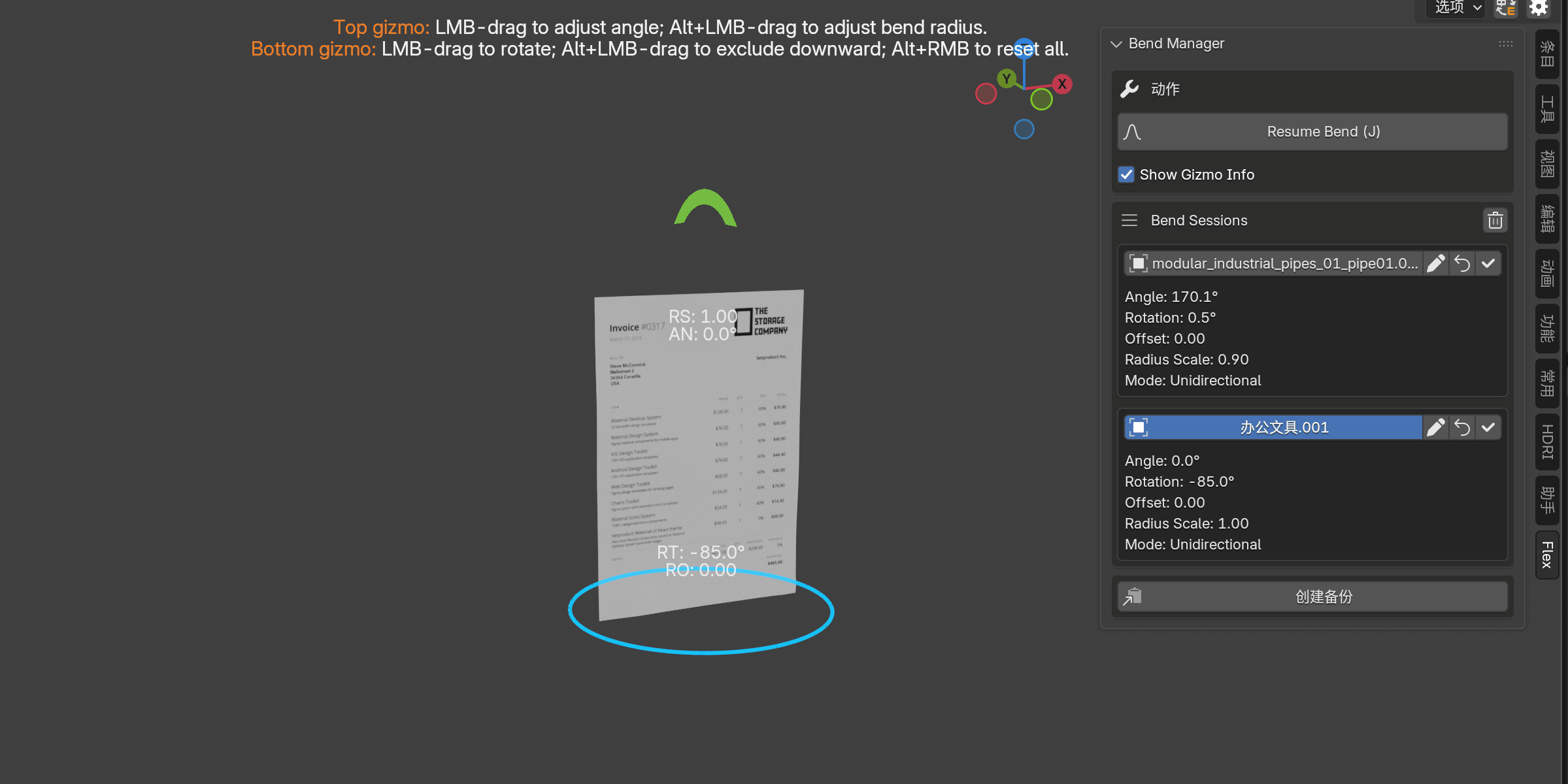 [Addon] Bend Flow X – A Better Bend Tool for Blender 4.0–5.0 - Released ...