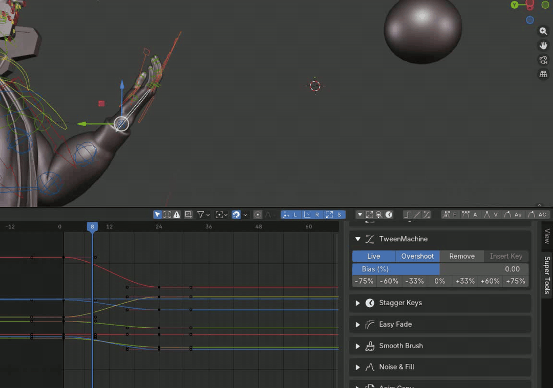 TweenMachine breakdown workflow demonstration