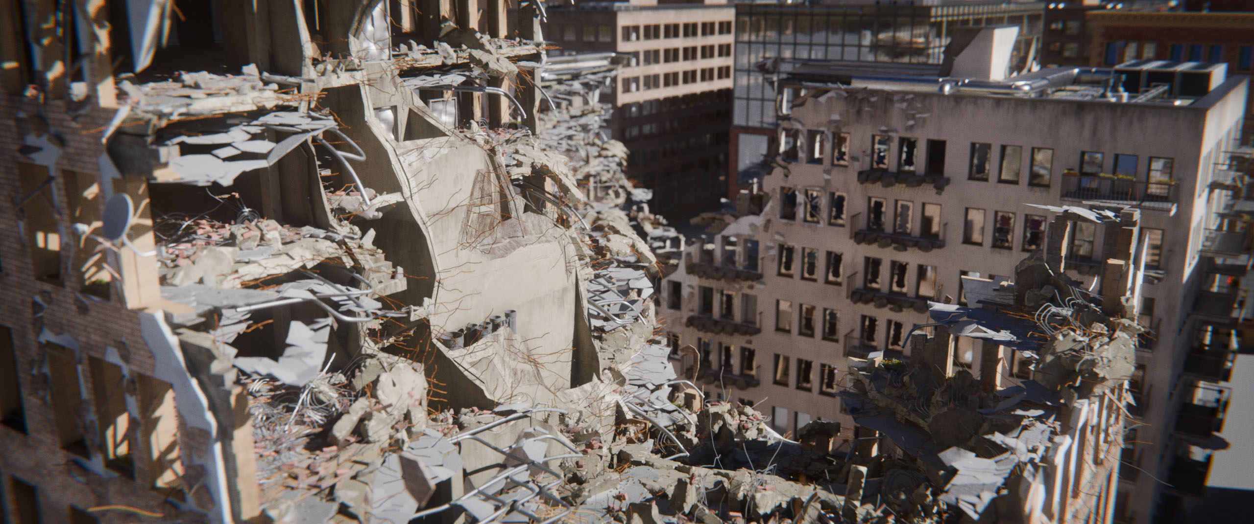 Destruction Still 3 - Full Panoramic View