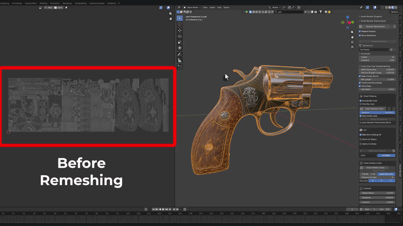 UDIMs preserved after remesh