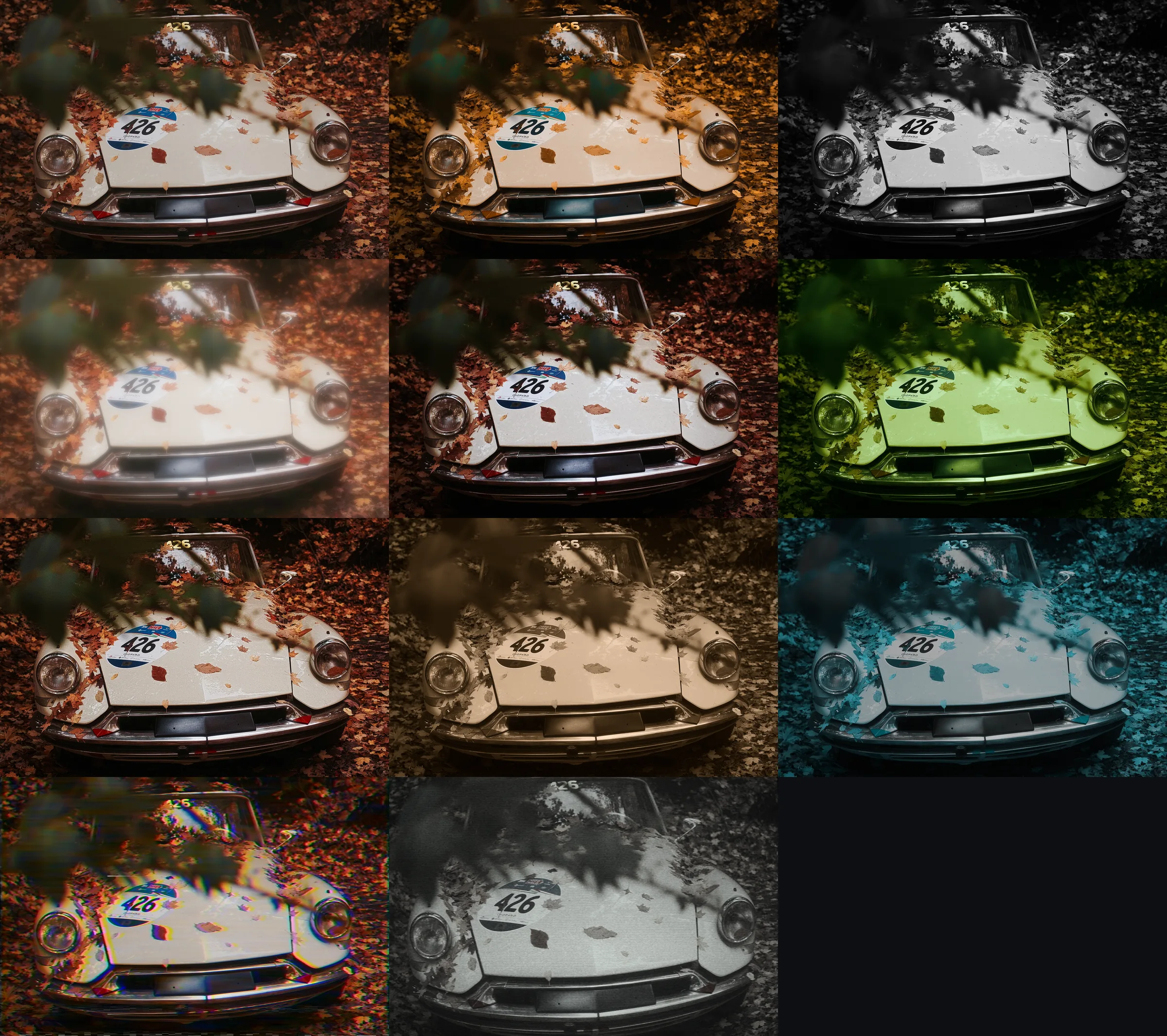 Original vintage car image