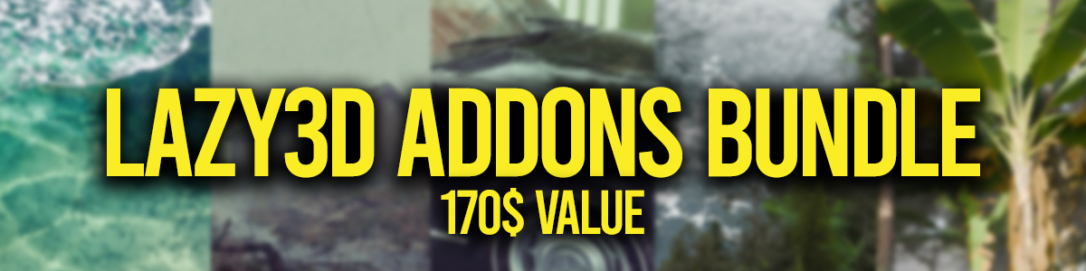 Lazy3D Bestselling Addons Bundle