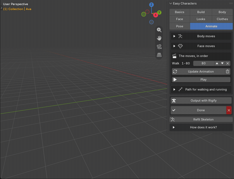 Easy Characters: frame counts