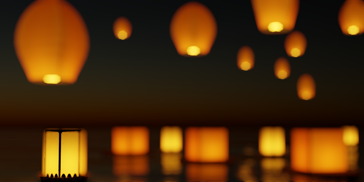 Second scene after Depth Blur