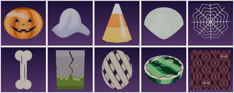Halloween materials