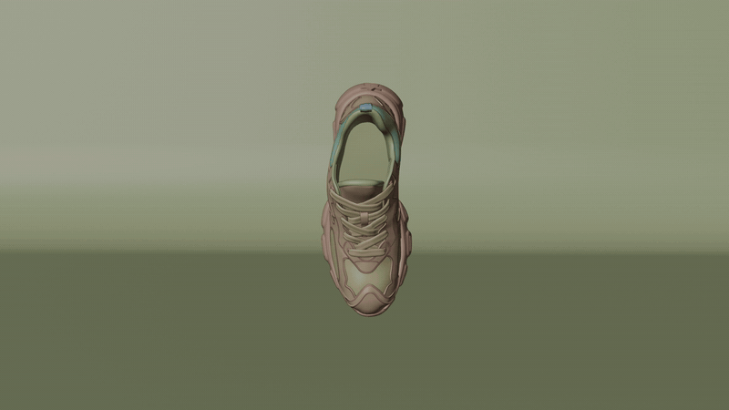 Sneaker animation, after