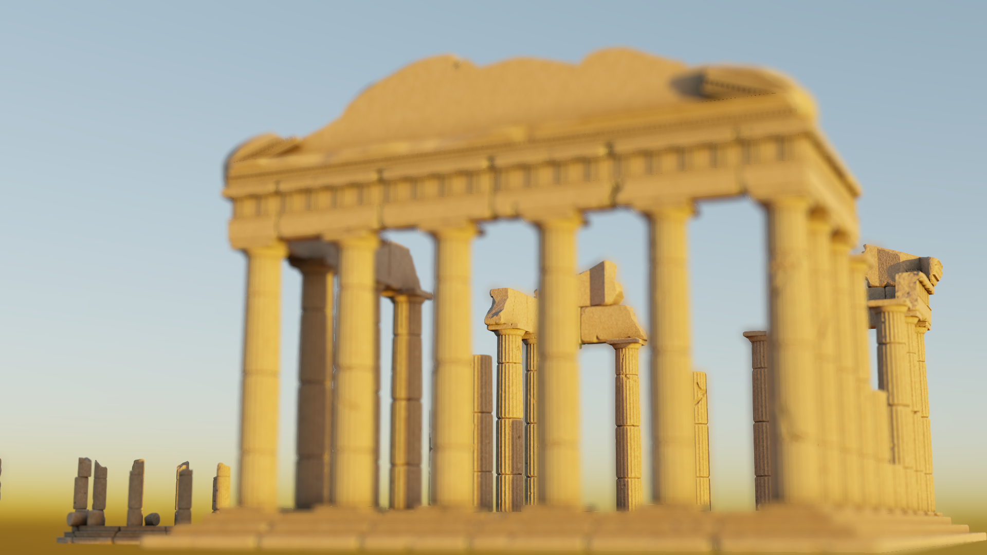Choosing the Depth Blur focal point