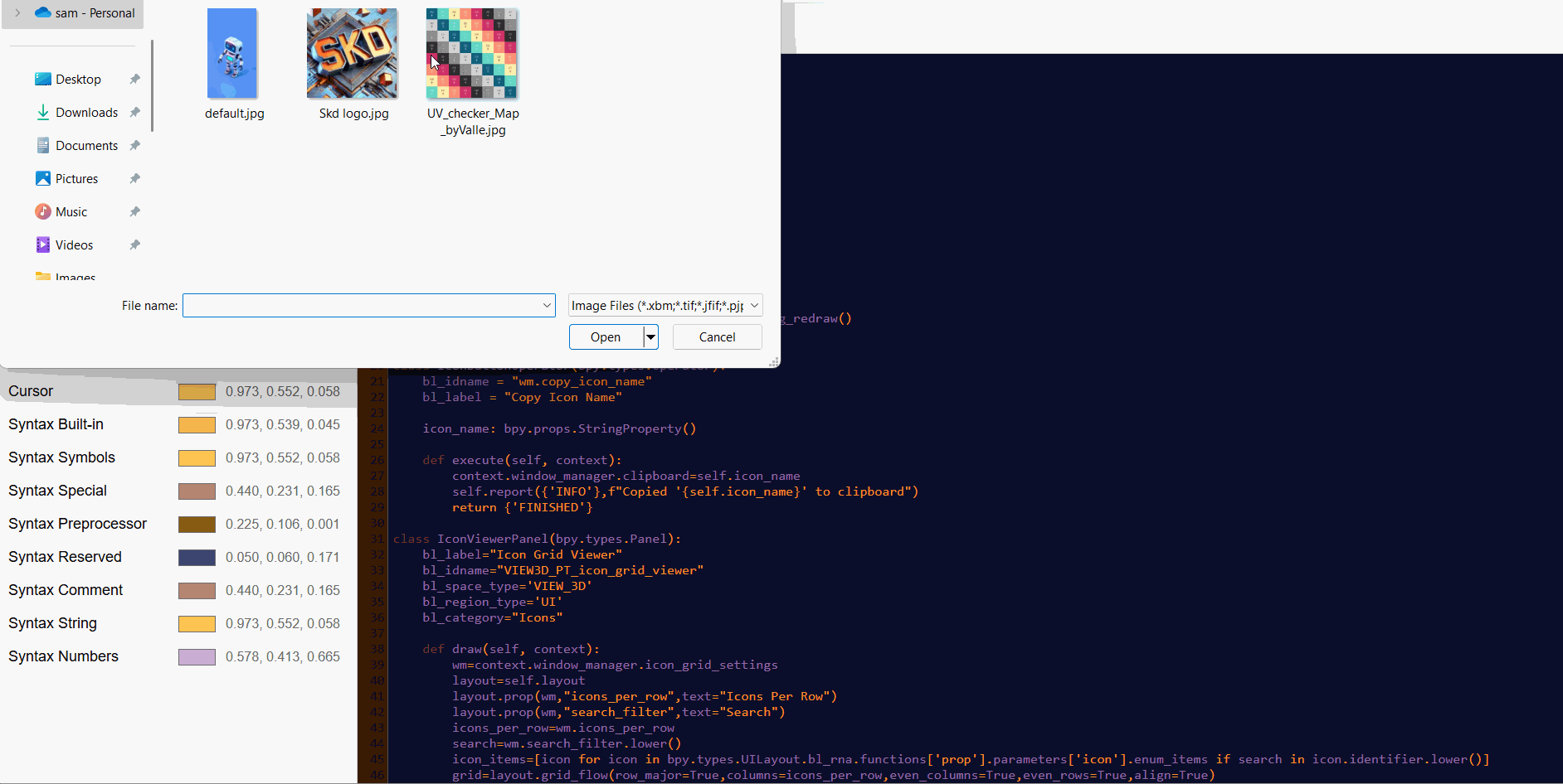 Text Editor Theme Generator