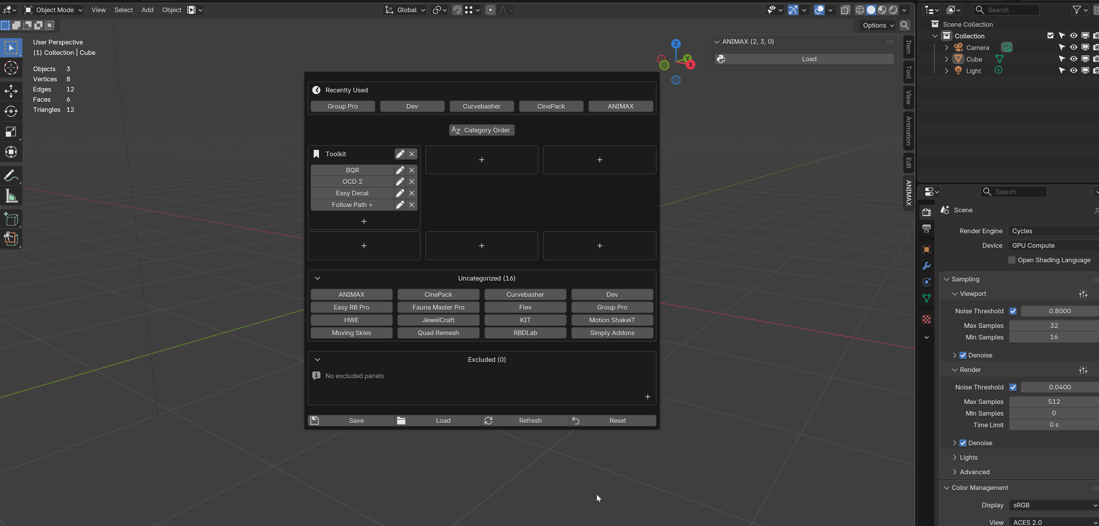 Searching for a sidebar panel and switching to it