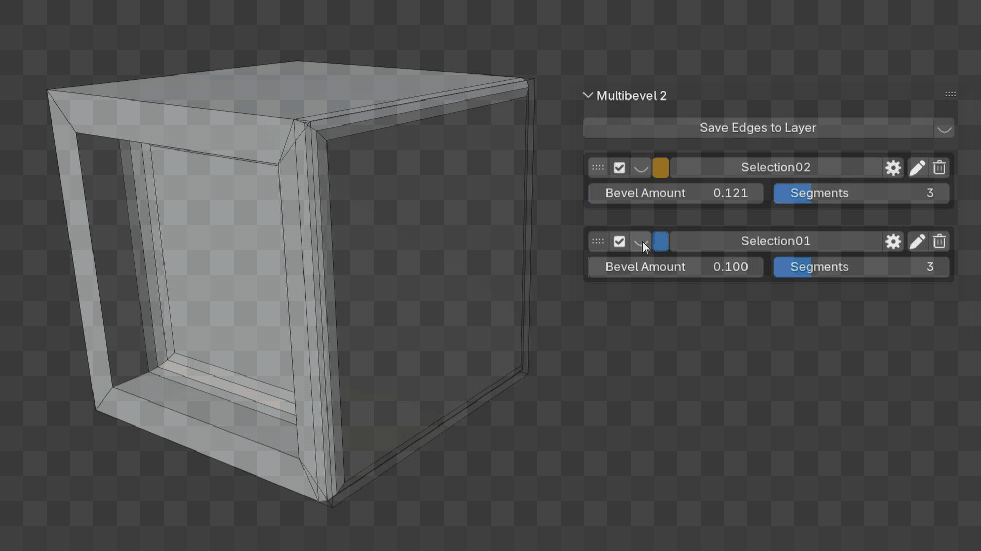 Visual edge editing