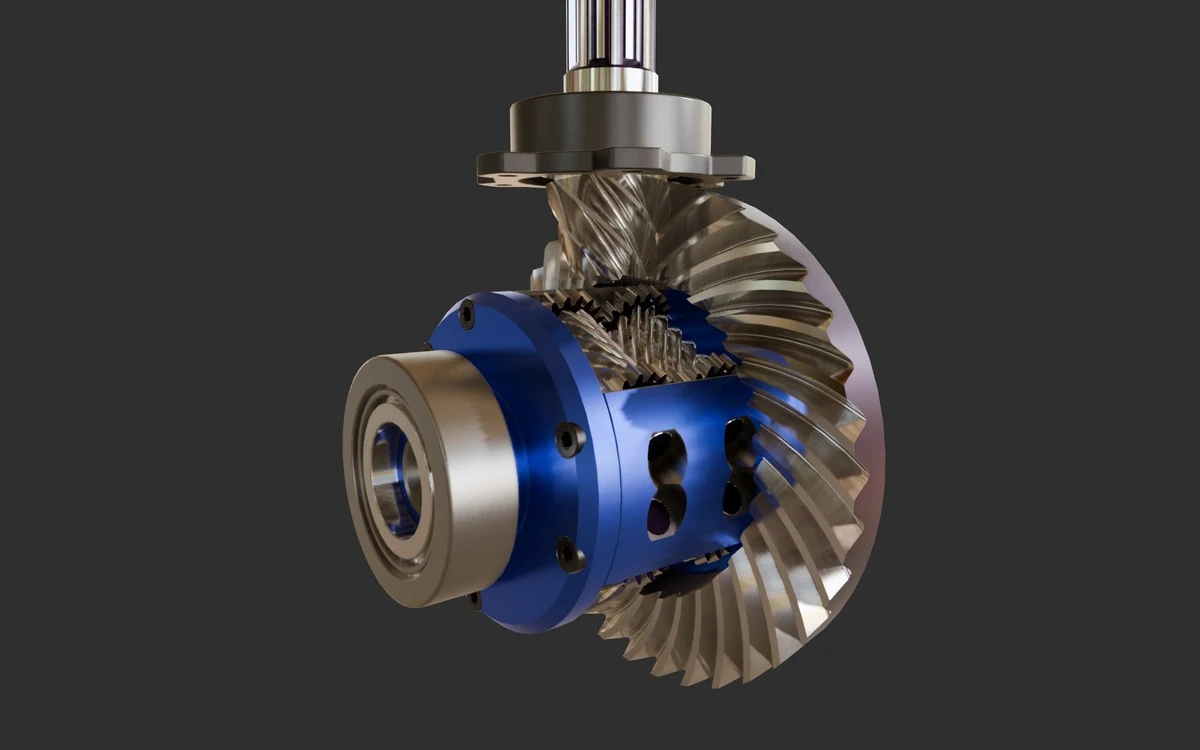 Limited-slip differential imported from STEP