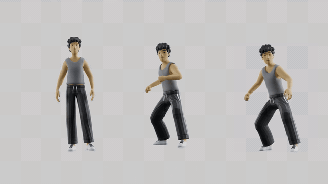 Male gameplay preview 3: falls and recovery actions