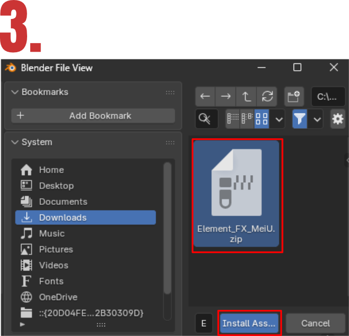 Element FX MeiU DLC installation step 3