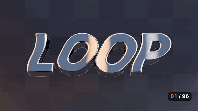 02 A seamless loop in one click