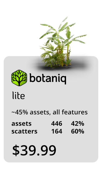 License: Lite (~45% of assets and all features) for $49