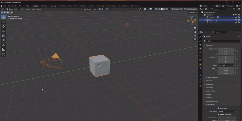 Exporting a Blender scene back to a STEP assembly