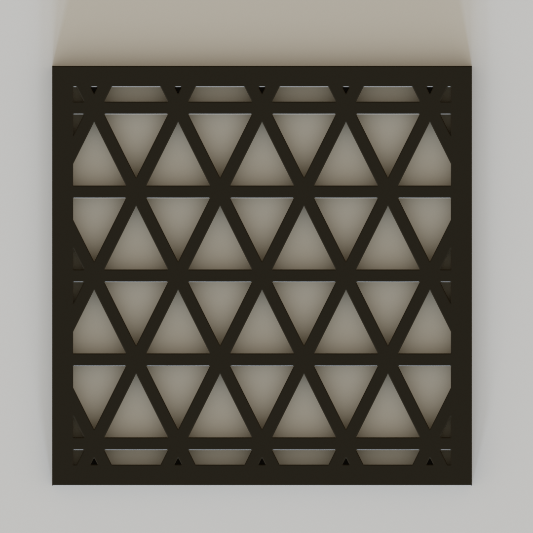 Triangles Lattice Pattern