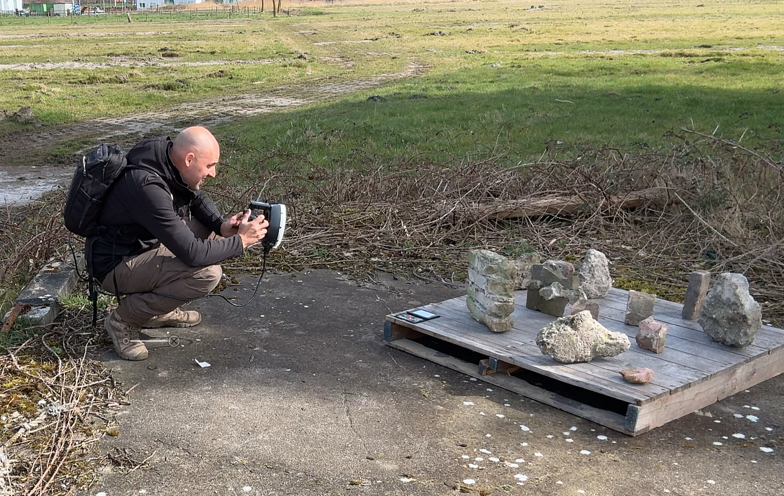 Photogrammetry object scan