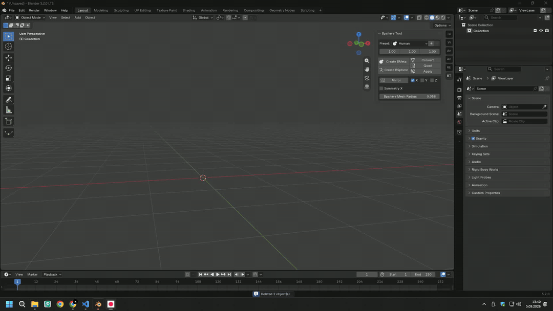BSphere presets