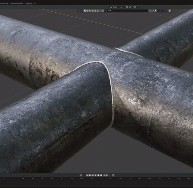 Real Weld Seams, Fully Procedural