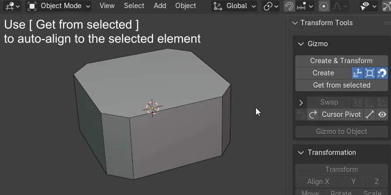 Gizmo Creation Modes