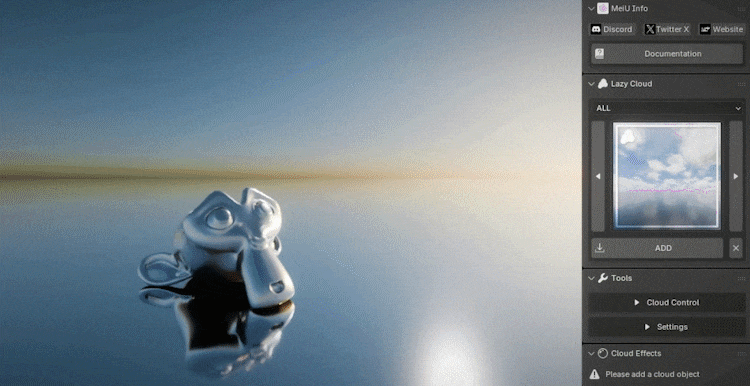 One-click cloud layer creation demo