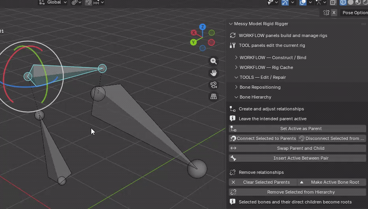 MMRR demonstration: Remove Selected from Hierarchy