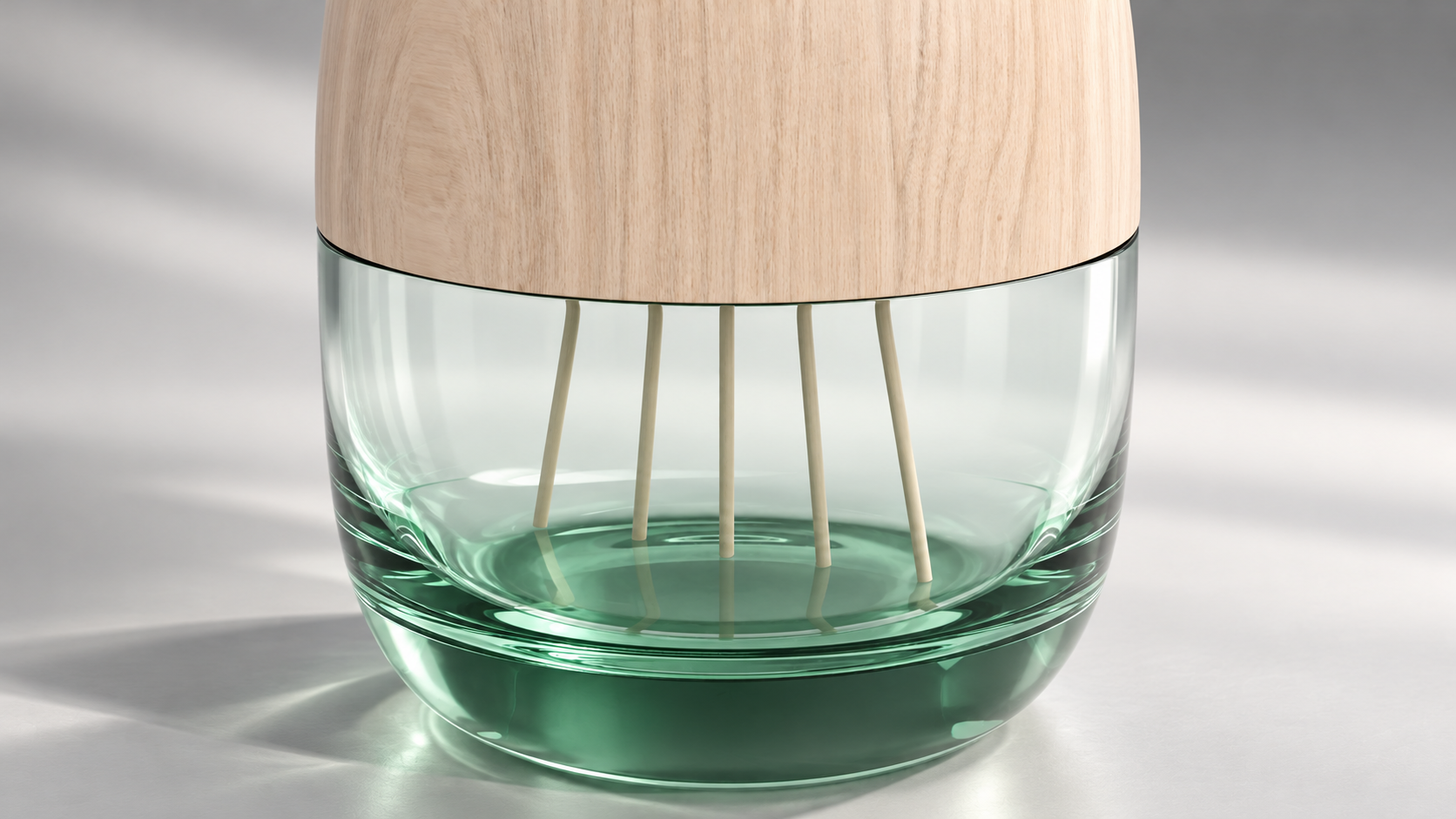 Close-up detail of decorative vase material