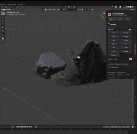 Smooth Blends — Meshes and Materials