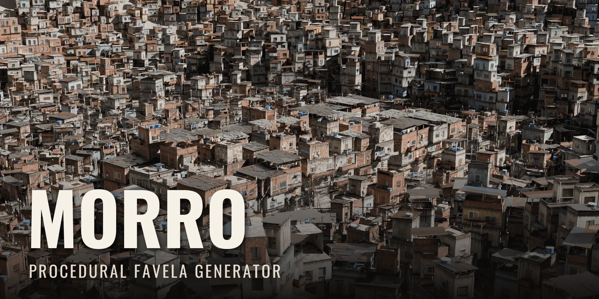 Morro - Procedural Favela Generator